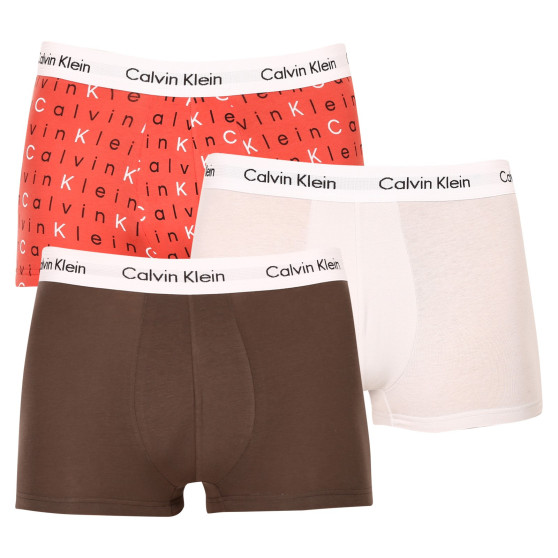 3PACK Boxers para hombre Calvin Klein multicolor (U2664G-CA5)