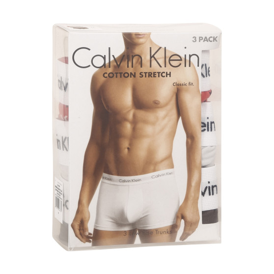 3PACK Boxers para hombre Calvin Klein multicolor (U2664G-CA5)