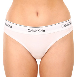 Tanga de mujer Calvin Klein blanco (F3786E-100)