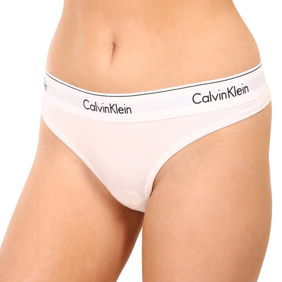 Tanga de mujer Calvin Klein blanco (F3786E-100)