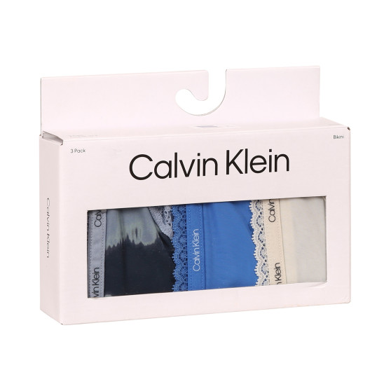 3PACK bragas de mujer Calvin Klein multicolor (QD3804E-BOX)