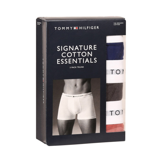 3PACK Boxers para hombre Tommy Hilfiger multicolor (UM0UM02761 0TF)