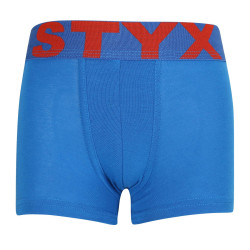 Boxers para niños Styx goma deportiva azul (GJ1167)