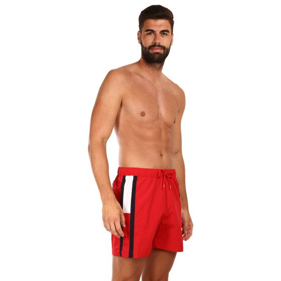 Bañador para hombre Tommy Hilfiger rojo (UM0UM02730 XLG)