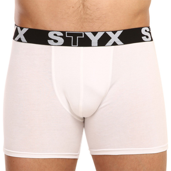 3PACK Boxers para hombre Styx largos deportivos elásticos multicolor (3U10137)