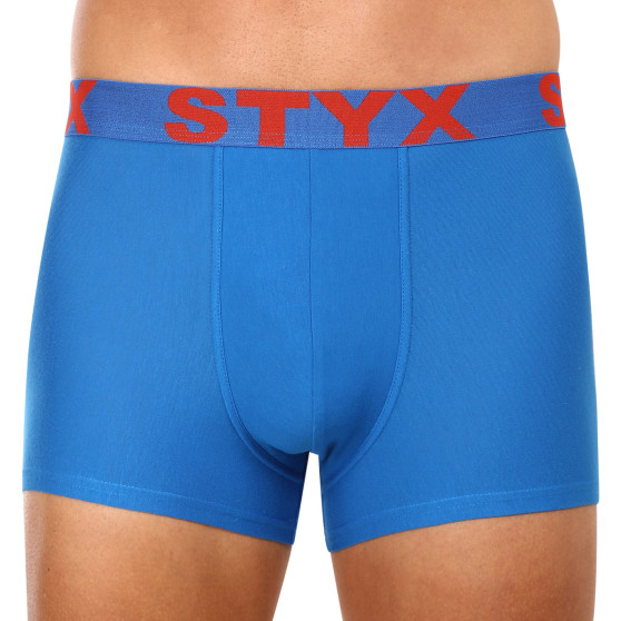 3PACK Boxers para hombre Styx goma deportiva multicolor (3G10137)