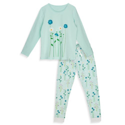 Alegre pijama de señora Dedoles Blooming Meadow (D-W-SW-WP-C-C-1449)