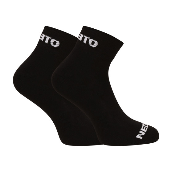 5PACK calcetines Nedeto calcetines tobilleros negro (5NDTPK001-brand)