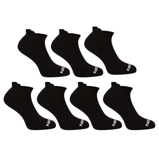 7PACK calcetines Nedeto low negro (7NDTPN001-brand)