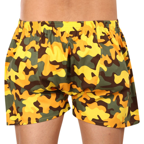 Calzones de hombre Styx art classic goma oversize camuflaje amarillo (E1559)