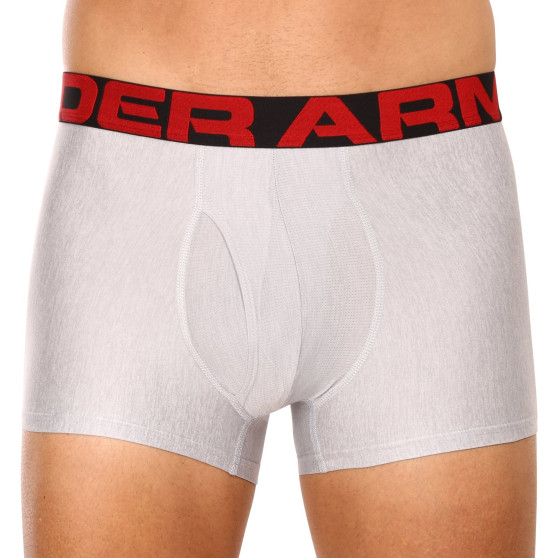 2PACK Boxers para hombre Under Armour gris (1363618 011)