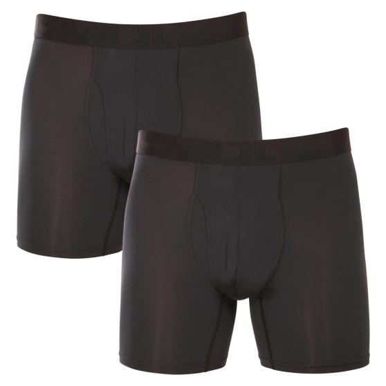 2PACK Boxers para hombre Under Armour negro (1363623 001)