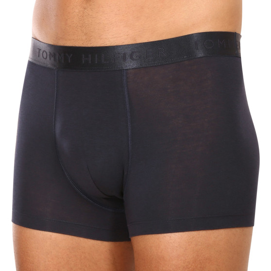 3PACK Boxers para hombre Tommy Hilfiger azul oscuro (UM0UM02760 0WT)