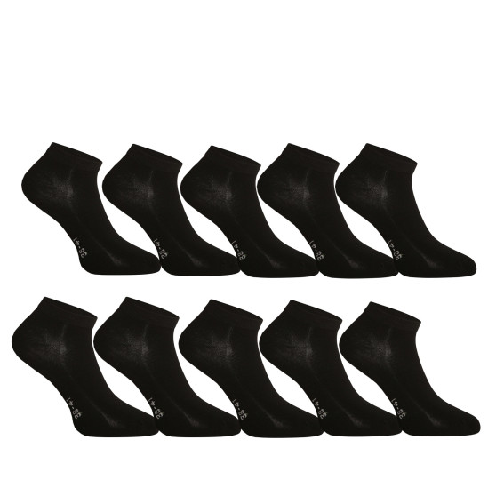 10PACK calcetines Gino bamboo negro (82005)