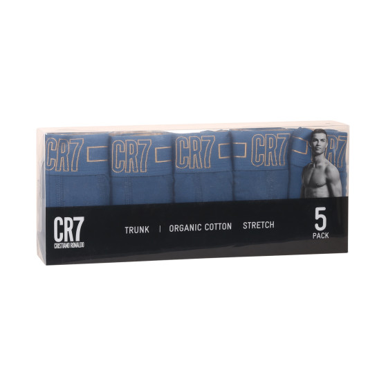 5PACK Boxers para hombre CR7 azul (8106-49-2404)