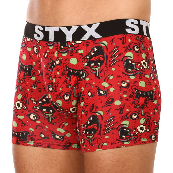 Boxers para hombre Styx long art sports rubber zombie (U1451)