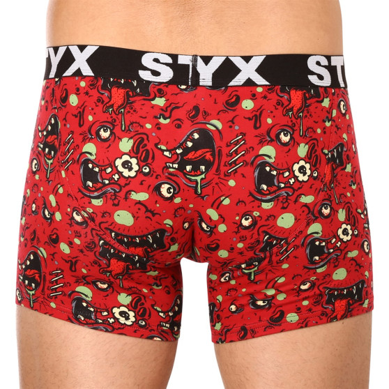 Boxers para hombre Styx long art sports rubber zombie (U1451)