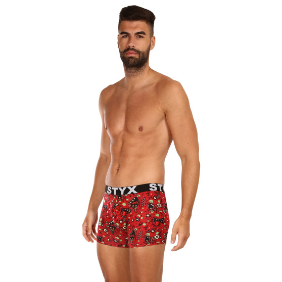 Boxers para hombre Styx long art sports rubber zombie (U1451)