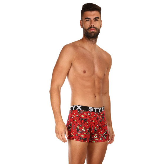 Boxers para hombre Styx long art sports rubber zombie (U1451)