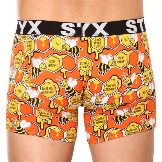 Boxers para hombre Styx long art sport rubber bees (U1654)