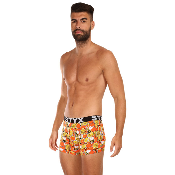 Boxers para hombre Styx long art sport rubber bees (U1654)