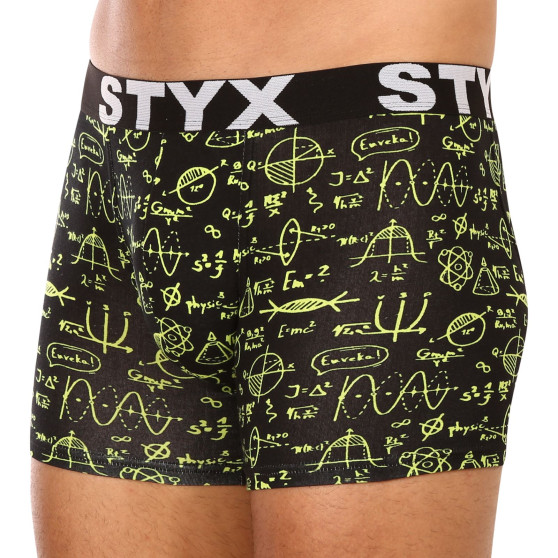 Boxers para hombre Styx larga arte deportes goma física (U1652)