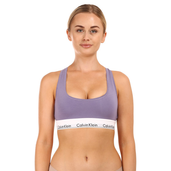 Sujetador de mujer Calvin Klein morado (F3785E-AIP)