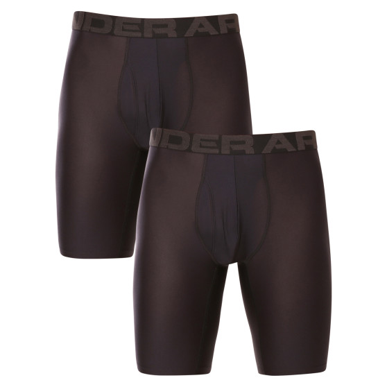 2PACK Boxers para hombre Under Armour negro (1363622 001)