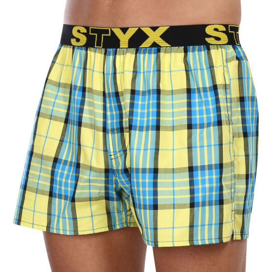 Calzones de hombre Styx elástico deportivo multicolor (B1002)