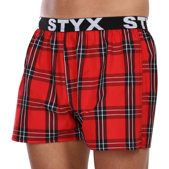 Calzones de hombre Styx elástico deportivo multicolor (B1003)