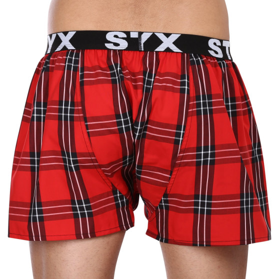 Calzones de hombre Styx elástico deportivo multicolor (B1003)