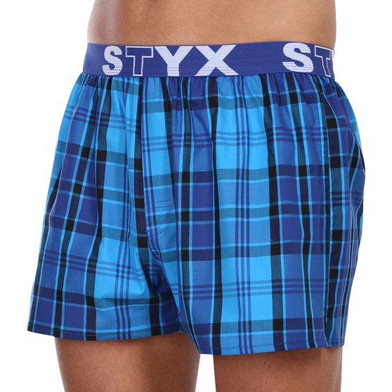 Calzones de hombre Styx elástico deportivo multicolor (B1005)