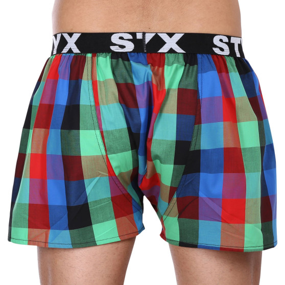 Calzones de hombre Styx elástico deportivo multicolor (B1007)