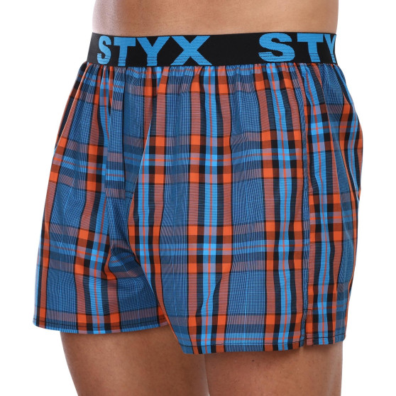 Calzones de hombre Styx elástico deportivo multicolor (B1010)