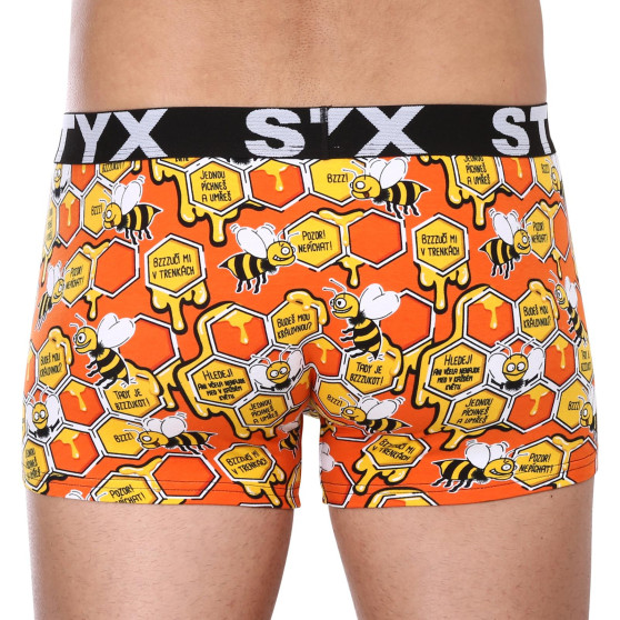 Boxers para hombre Styx art sport rubber bees (G1654)