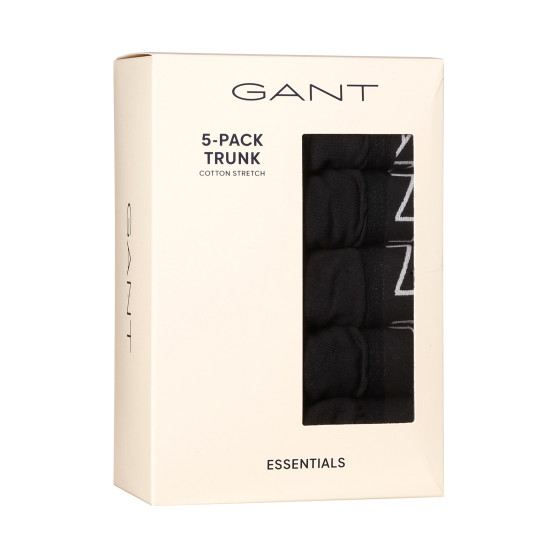 5PACK Boxers para hombre Gant negro (900015003-005)