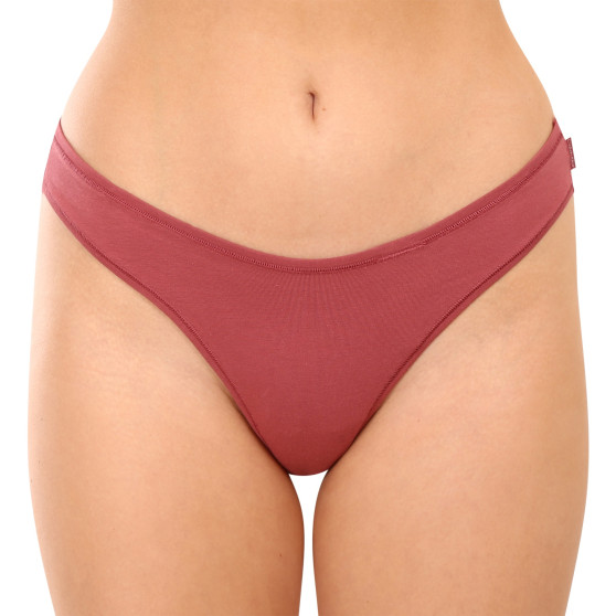 Tanga de mujer Calvin Klein rosa (QD3954E-VLL)