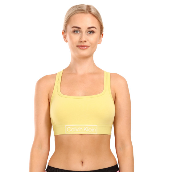 Sujetador de mujer Calvin Klein amarillo (QF6768E-9LD)