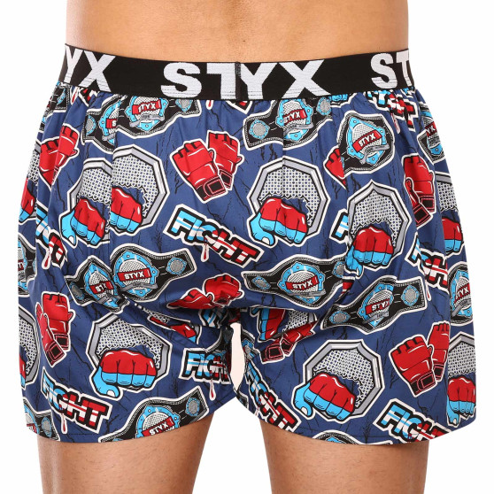 Calzones de hombre Styx art sports rubber fight (B1556)