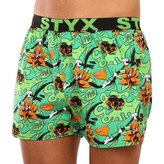 Calzones de hombre Styx art deportes goma tropic (B1557)