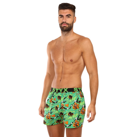 Calzones de hombre Styx art deportes goma tropic (B1557)