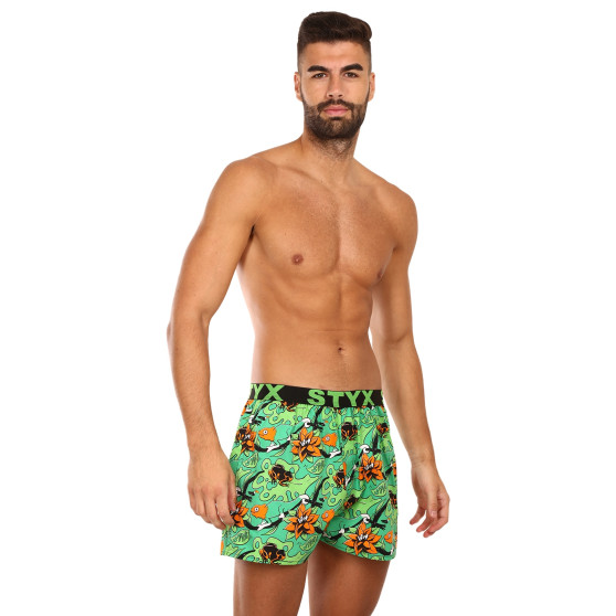 Calzones de hombre Styx art deportes goma tropic (B1557)