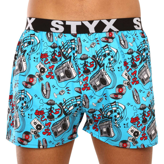 Calzones de hombre Styx art sports rubber music (B1558)