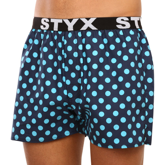 Calzones de hombre Styx art deportes goma lunares (B1651)