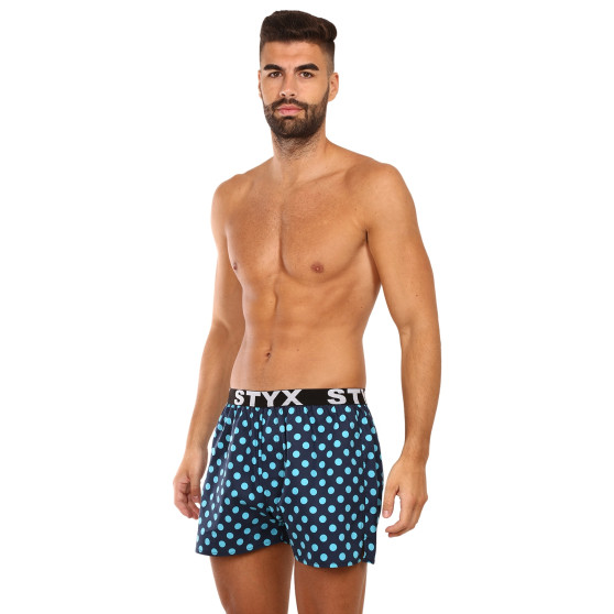 Calzones de hombre Styx art deportes goma lunares (B1651)