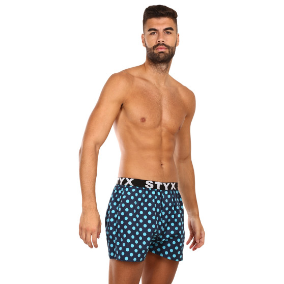 Calzones de hombre Styx art deportes goma lunares (B1651)