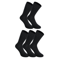 5PACK calcetines Styx high bamboo negro (5HB960)