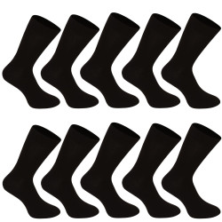 10PACK calcetines Nedeto high bamboo negro (10NDTP001)