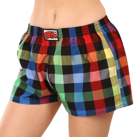 Calzones de mujerStyx classic elastic multicolor (K1012)