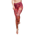 Alegres leggings de mujer Dedoles fitness Hojas exóticas (D-W-AW-LGS-C-RP-1287)